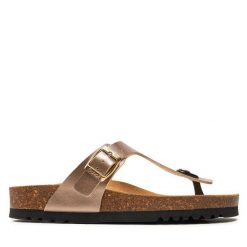 Japonki Scholl. Szare klapki damskie Scholl, bez wzorów, bez obcasa, bez zapięcia. Za 189.99 zł.