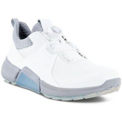Adidasy ECCO Golf Biom H4, Kobiety. Białe obuwie sportowe damskie ECCO, z syntetyku, bez zapięcia, na fitness i siłownię. Za 590.00 zł.