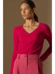 Perfect Cashmere Kaszmirowy sweter "Shannon" w kolorze różowym rozmiar: L. Różowe swetry klasyczne damskie Perfect Cashmere, l, z kaszmiru, bez kołnierzyka. Za 202.03 zł.