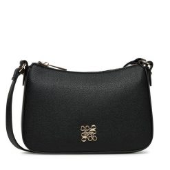 Torebka Nine West. Czarne listonoszki damskie Nine West, bez wzorów, bez dodatków. Za 159.99 zł.