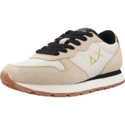 Buty SUN68 ALLY GOLD Beżowy. Brązowe obuwie trekkingowe damskie SUN68, z tkaniny, bez zapięcia. Za 272.99 zł.