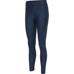 Damskie wysokie legginsy Hummel TE Tola. Niebieskie legginsy damskie Hummel, l, bez wzorów. Za 262.00 zł.