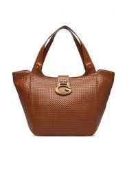 Guess Torebka Camden HWWW93 08240 Brązowy. Brązowe shopper bag Guess, z aplikacjami, ze skóry, bez dodatków. Za 714.99 zł.
