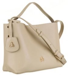 Koszyk ecru LuluCastagnette RACHID CREAME. Brązowe torebki klasyczne damskie LuluCastagnette, ze skóry ekologicznej, bez dodatków. Za 177.99 zł.