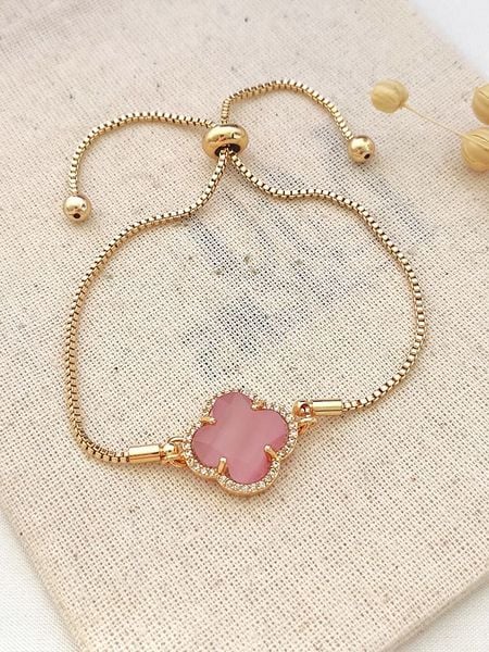 Atelier MIU Pozłacana bransoletka z elementem ozdobnym rozmiar: onesize. Żółte bransoletki damskie atelier MIU, pozłacane. Za 61.02 zł.