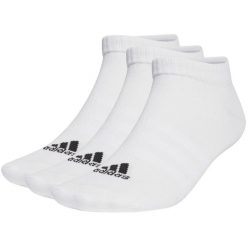 Skarpety adidas Thin and Light Sportswear Low-Cut 3 Pairs. Białe skarpetki damskie Adidas, bez wzorów. Za 50.00 zł.