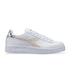Trampki damskie DIADORA GAME P STEP ANIMALIER 36. Białe trampki damskie Diadora, bez wzorów, bez zapięcia. Za 109.99 zł.