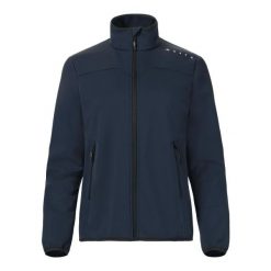 Damska kurtka wodoodporna Musto Evolution Softshell. Niebieskie kurtki damskie Musto, bez wzorów, z softshellu, bez kaptura. Za 636.50 zł.