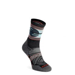 Skarpety damskie do biegania Smartwool Trail Run Targeted Cushion. Szare skarpetki damskie Smartwool, bez wzorów. Za 86.99 zł.