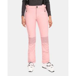 Damskie softshellowe spodnie narciarskie Kilpi DIONE-W. Czerwone spodnie sportowe damskie Kilpi, na zimę, l, bez wzorów, narciarskie. Za 422.05 zł.
