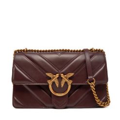 Torebka PINKO. Czerwone torebki wieczorowe damskie Pinko, bez wzorów, bez dodatków. Za 1,719.00 zł.