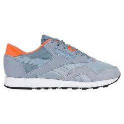 Buty do chodzenia damskie Reebok Nylon Magic Hour. Niebieskie obuwie sportowe damskie Reebok, z materiału, bez zapięcia, trekkingowe, Reebok Nylon. Za 457.00 zł.