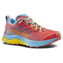 Buty do biegania damskie La Sportiva Jackal Ii. Niebieskie obuwie sportowe damskie La Sportiva, z materiału, bez zapięcia, do biegania. Za 891.00 zł.