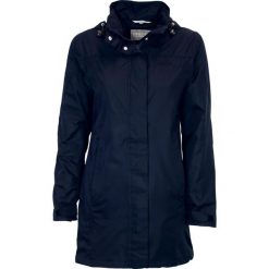 Płaszcz damski Pro-X Elements Jenna. Niebieskie płaszcze damskie PRO-X ELEMENTS, bez wzorów, z materiału, z kapturem. Za 488.50 zł.