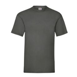 Koszulka Unisex Dla Dorosłych Valueweight. Zielone bluzki damskie Fruit of the Loom, xl, bez wzorów, sportowe, bez kołnierzyka, bez ramiączek. Za 35.99 zł.