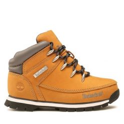 Trapery Timberland. Brązowe trapery damskie Timberland, bez zapięcia. Za 449.99 zł.
