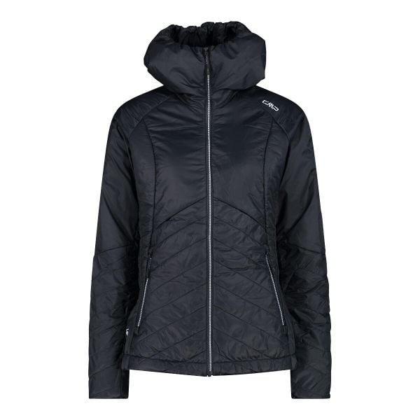 Kurtka puchowa damska z odpinanym kapturem CMP. Brązowe kurtki damskie CMP, bez wzorów, z puchu, z kapturem. Za 508.50 zł.