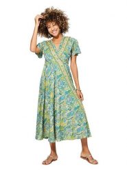 Ipanima Sukienka w kolorze zielonym rozmiar: 34-40. Zielone sukienki damskie Ipanima, bez wzorów, bez ramiączek. Za 78.99 zł.