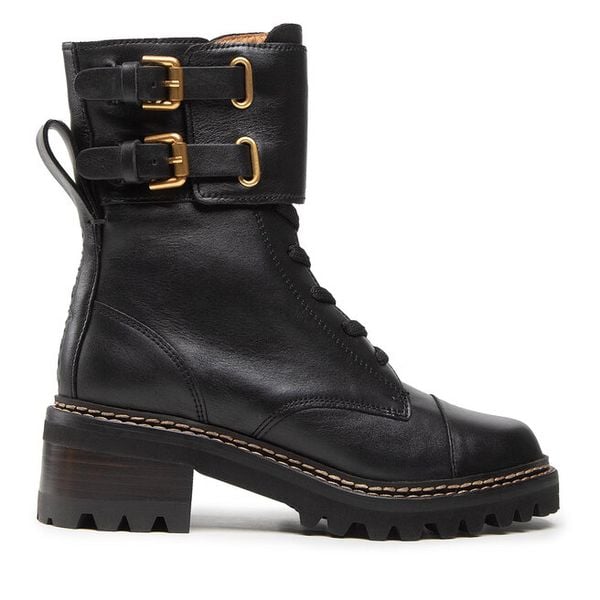 Trapery See By Chloé. Czarne trapery damskie See By Chloé, bez zapięcia. Za 1,609.00 zł.