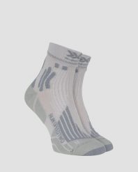Skarpety biegowe X-Socks Run Speed Two 4.0. Szare skarpetki damskie X Socks, bez wzorów, z materiału. Za 90.00 zł.