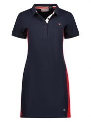 Canadian Peak Sukienka polo "Kolivieak" w kolorze granatowym rozmiar: S. Niebieskie sukienki damskie Canadian Peak, bez wzorów, z bawełny, bez ramiączek. Za 123.25 zł.