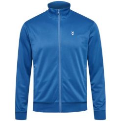 Bluza Hummel Pulse. Niebieskie bluzy damskie Hummel, m, bez wzorów, z dresówki, bez kaptura. Za 291.00 zł.