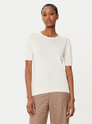 Weekend Max Mara Sweter Zibetto 2515361041 Écru Regular Fit. Swetry klasyczne damskie Weekend Max Mara, l, z bawełny, bez kołnierzyka. Za 439.99 zł.