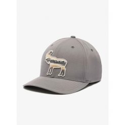 Czapka z daszkiem Columbia Lost Lager 110 - city grey/scenic moose. Szare czapki z daszkiem damskie Columbia, bez wzorów. Za 100.99 zł.