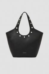 KARL LAGERFELD Czarna shopperka Rocky Marais. Czarne shopper bag KARL LAGERFELD, bez dodatków. W wyprzedaży za 636.99 zł.