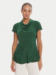 Bruuns Bazaar Bluzka Bacopa Zimoni BBW4577 Zielony Regular Fit. Zielone bluzki damskie Bruuns Bazaar, bez wzorów, z wiskozy, bez kołnierzyka, bez ramiączek. Za 509.99 zł.