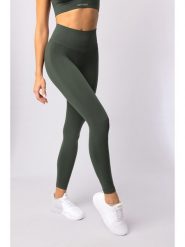 Spaio Legginsy sportowe "Flex 2.0" w kolorze khaki rozmiar: M. Brązowe legginsy damskie Spaio, m, bez wzorów, z materiału. Za 139.20 zł.