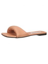 Steve Madden Klapki w kolorze pomaranczowym rozmiar: 37. Pomarańczowe klapki damskie Steve Madden, bez wzorów, z otwartym noskiem, bez obcasa, bez zapięcia. Za 193.45 zł.