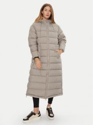 Guess Płaszcz zimowy V4BL04 WFYE2 Szary Regular Fit. Szare kurtki damskie Guess, na zimę, xxs, z aplikacjami, z syntetyku, bez kaptura. Za 589.99 zł.