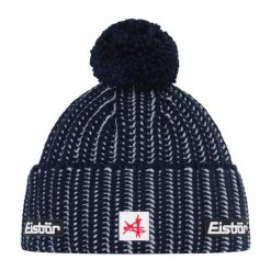 Czapka Eisbar Ronda Pompon MÜ SA. Czarne czapki damskie Eisbär, bez wzorów, z wełny. Za 269.90 zł.