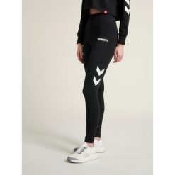 Rajstopy damskie z wysoką talią Hummel hmlLEGACY. Czarne rajstopy Hummel, bez wzorów. Za 179.50 zł.