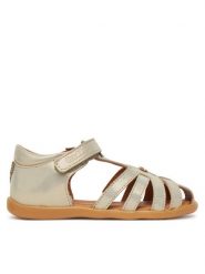 Froddo Sandały Daisy G2150201-2 S Złoty. Żółte sandały dziewczęce Froddo, ze skóry, bez obcasa, bez zapięcia. Za 239.99 zł.