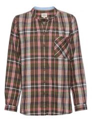 Camel Active Bluzka w kolorze oliwkowo-różowym rozmiar: XXL. Brązowe bluzki damskie Camel Active, xxl, bez wzorów, bez kołnierzyka, bez ramiączek. Za 171.95 zł.