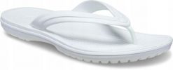 Japonki Dla Dorosłych Crocs Crocband Flip. Brązowe klapki damskie Crocs, bez wzorów, z materiału, bez obcasa, bez zapięcia. Za 169.99 zł.