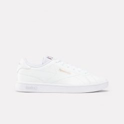 Buty sportowe damskie Reebok Court Clean sneakersy białe (100074383). Białe obuwie sportowe casual damskie Reebok, bez zapięcia. Za 239.00 zł.