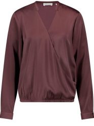 Gerry Weber Bluzka w kolorze bordowym rozmiar: 36. Czerwone bluzki damskie Gerry Weber, bez wzorów, bez kołnierzyka, bez ramiączek. Za 127.65 zł.