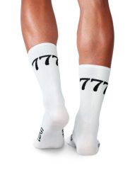 Skarpety Kolarskie Icons 777 White M/L: 42-44. Białe skarpetki damskie LUXA, bez wzorów, z elastanu. Za 64.90 zł.