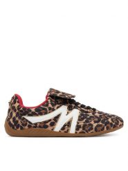 Steve Madden Sneakersy Freekick-LE SM19000141 Brązowy. Brązowe obuwie sportowe damskie Steve Madden, ze skóry, bez zapięcia. Za 249.99 zł.