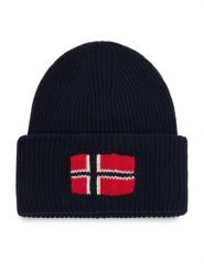 Napapijri Czapka F-Evei 1 NP0A8AM2 Granatowy. Niebieskie czapki damskie Napapijri, na zimę, bez wzorów. Za 249.99 zł.