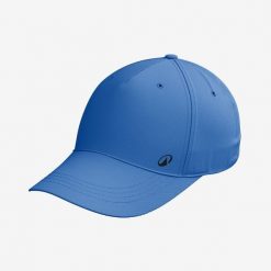 Czapka z daszkiem TC500 Kuikma. Niebieskie czapki z daszkiem damskie KUIKMA, bez wzorów, z materiału. Za 34.99 zł.