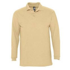 Koszulka Polo Z Długim Rękawem Dla Dorosłych Unisex Winter II. Brązowe bluzki damskie SOL'S, s, bez wzorów, casualowe, bez kołnierzyka, bez ramiączek. Za 114.99 zł.