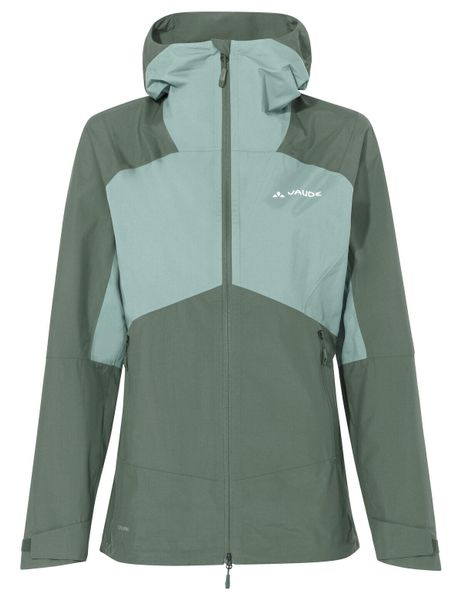 Kurtka damska Simony 2,5L Jacket V. Zielone kurtki damskie Vaude, l, bez wzorów, z materiału, bez kaptura. Za 985.75 zł.