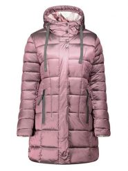 Geographical Norway Płaszcz pikowany "Bulli" w kolorze fioletowym rozmiar: L. Różowe płaszcze damskie Geographical Norway, l, bez wzorów, bez kaptura. Za 203.45 zł.