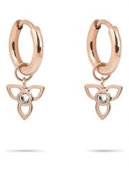 Tamaris Kolczyki-kreole z cyrkoniami rozmiar: onesize. Czerwone kolczyki damskie Tamaris, z cyrkonią, ze stali. Za 108.99 zł.