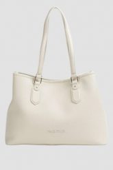 VALENTINO Shopperka w kolorze ecru Brixton Shopping. Brązowe shopper bag Valentino by Mario Valentino, bez dodatków. W wyprzedaży za 419.99 zł.