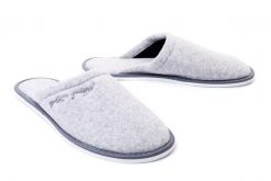 METEOR 042 FROTTE IZABELA szary, kapcie/klapki damskie. Szare kapcie damskie Meteor. Za 38.99 zł.